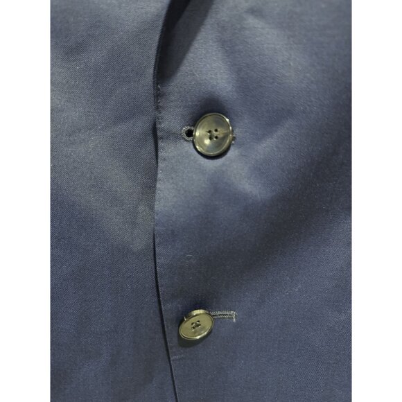 HUGO BOSS - "TRABALDO TOGNA" Super 120's Stretch Fabric Blue Suit 40R - Picture 12 of 13
